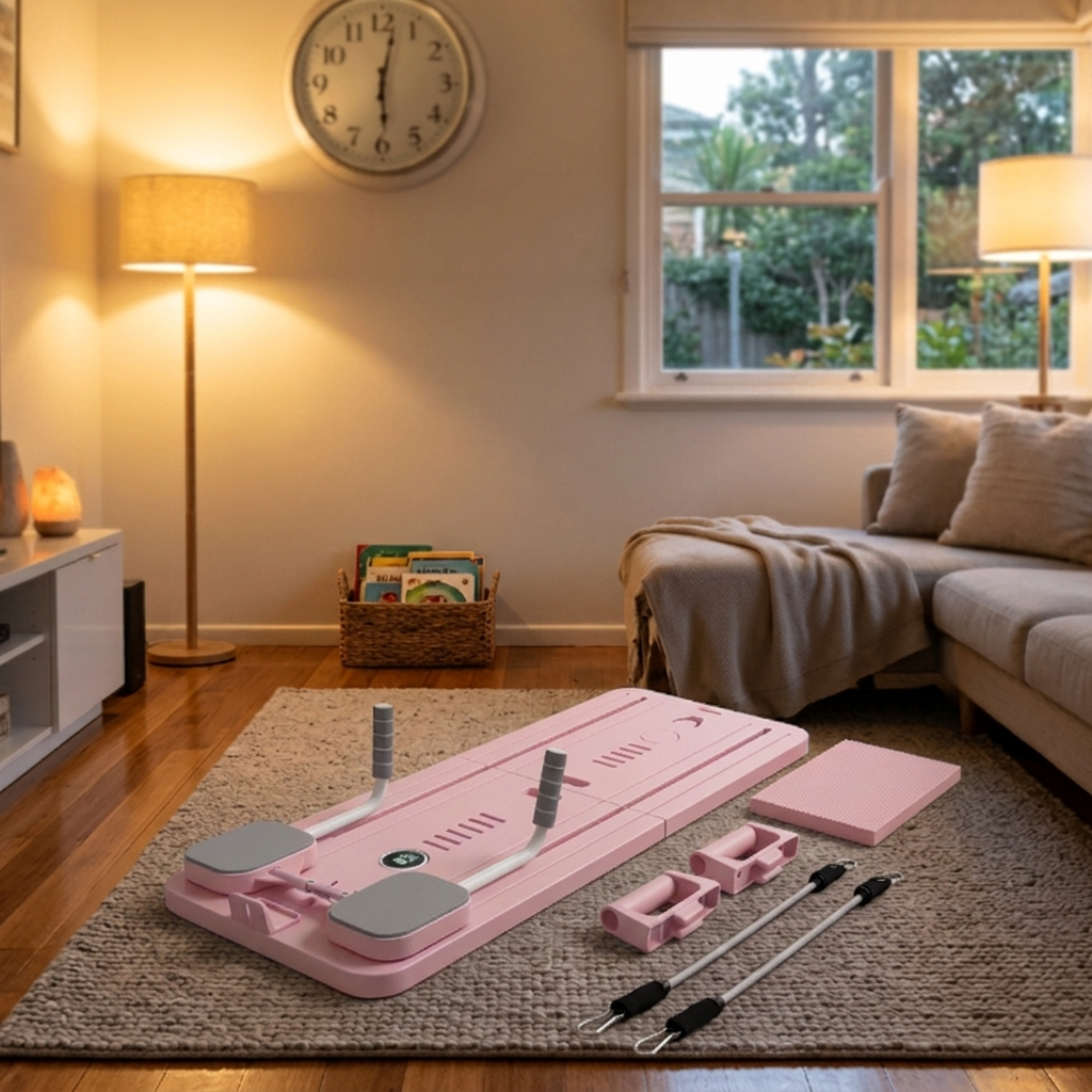The Form & Flow Board™ — Complete 28-Day At-Home Pilates System