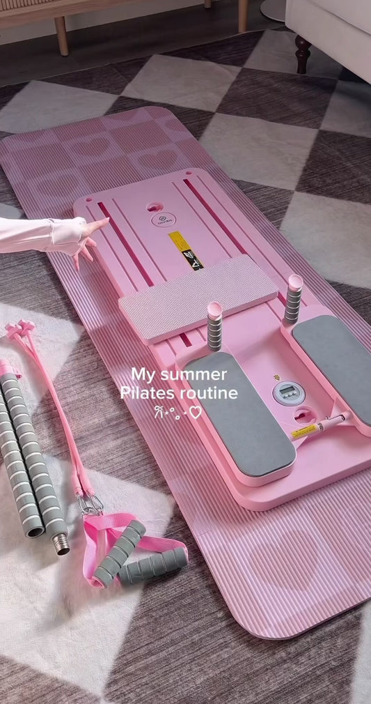 The Form & Flow Board™ — Complete 28-Day At-Home Pilates System